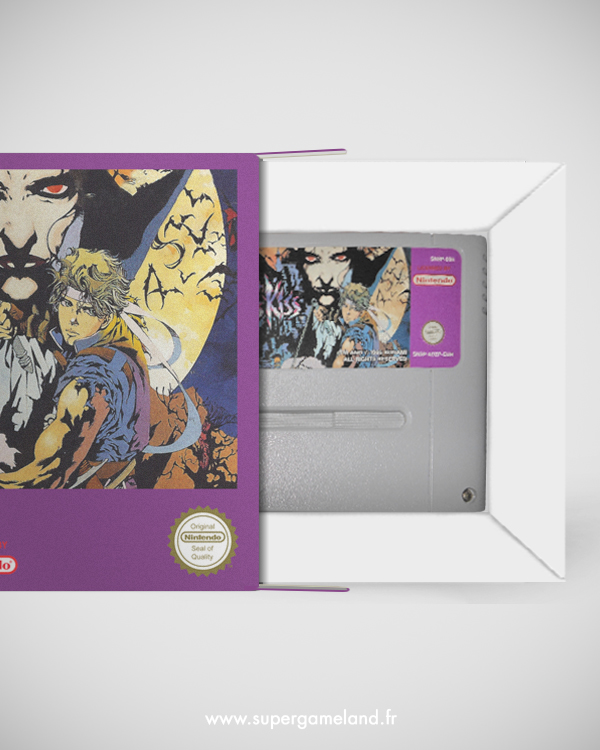 Cale de remplacement pour boîte de jeu Super Nintendo SNES PAL FR – Image 3